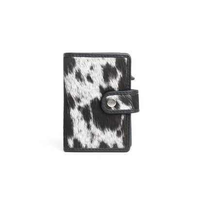 Mesa Maverick RFID Credit Card Holder in Black & White 11292