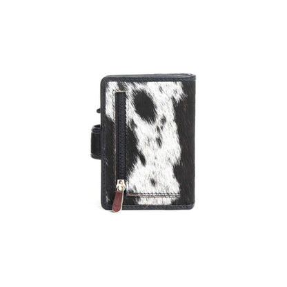 Mesa Maverick RFID Credit Card Holder in Black & White 11292