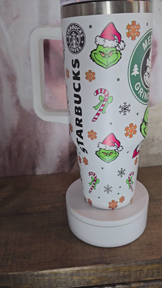 Grinch Starbucks 40oz tumbler