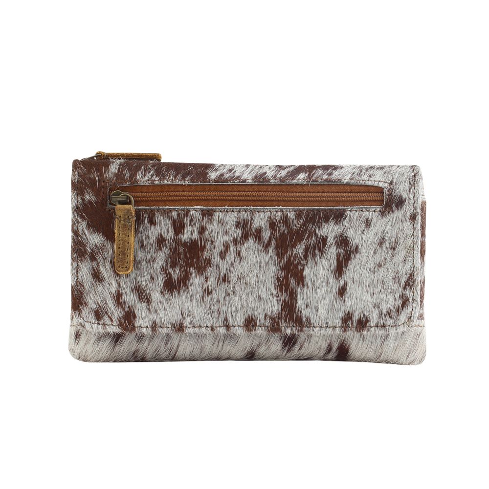 WILDFIRE LEATHER AND HAIRON WALLET 2714