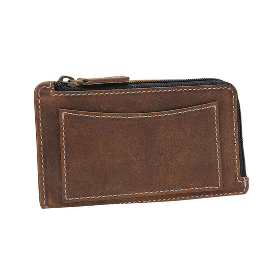 Sandstone Trail Hand-Tooled Wristlet Wallet 6618