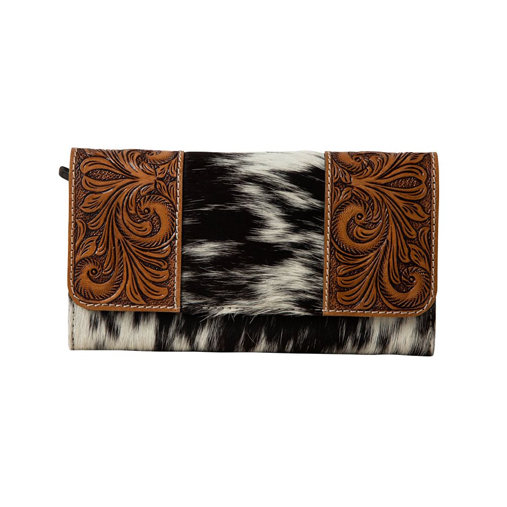 Classic Country Hand-Tooled Wallet 7496