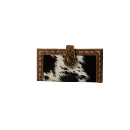 Bayou Leather & Hairon Hide Wallet 7519