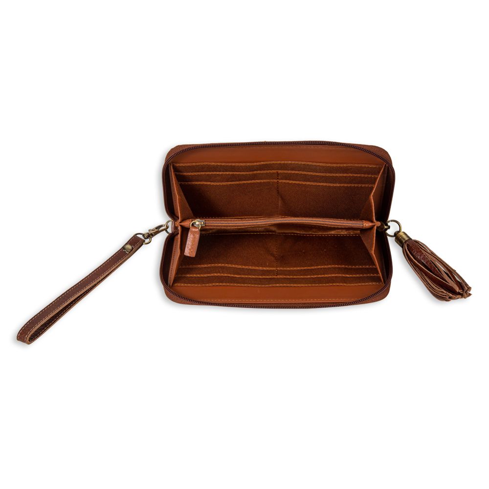 Magnolia Grove Hand-tooled Wallet 8093