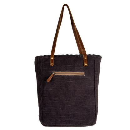 Homestyle Warmth Embroidered Tote Bag 8183