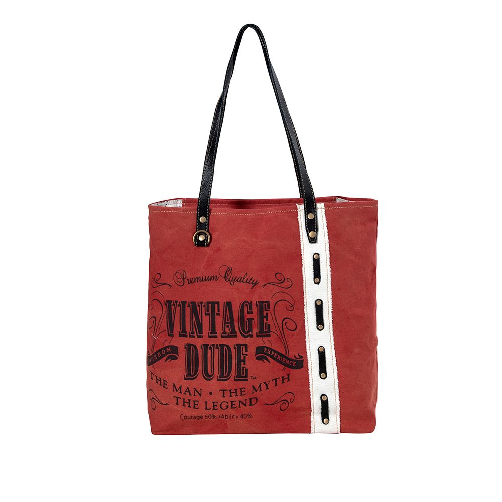 Western Vintage Tote Bag 8361