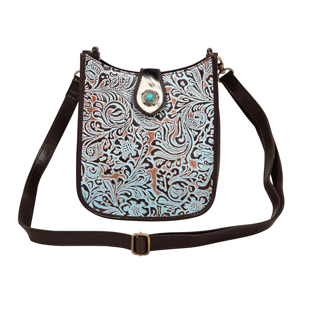 Delilah Creek Embossed Leather Bag 8490