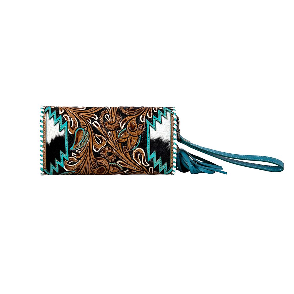 Dolly Trail Hand-Tooled Wallet 8736